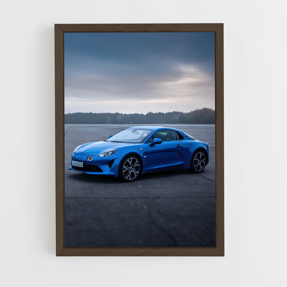 Poster Automobile Admirez – affiche Alpine (vue 5)